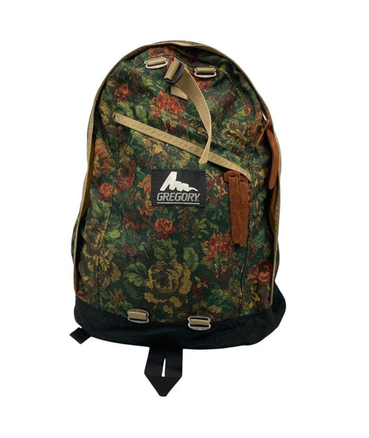GREGORY グレゴリー 旧ロゴ イエロータペストリー バックパック USA製 中古 D4