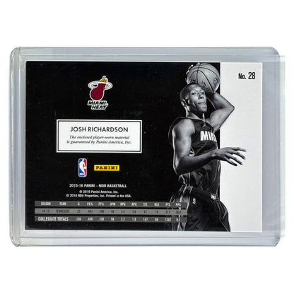 PANINI NBAカード NOIR JOSH RICHARDSON MIAMI HEAT /25 #28 中古 IT1