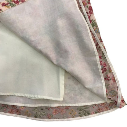 TOCCA トッカ WOODHAM EMB ワンピース レディース ドレス ポリエステル ノースリーブ 刺繍 花柄 ご家庭で水洗い可 ピンク サイズ2 OPTOIM0340 中古 T1