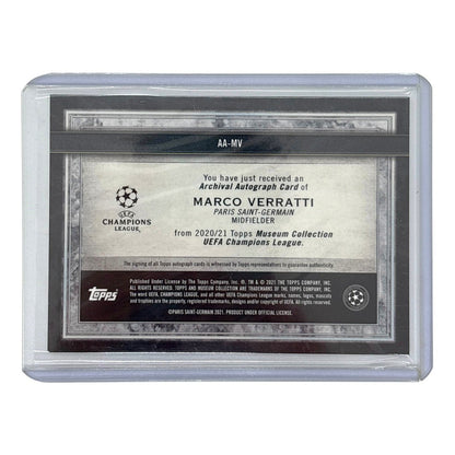 TOPPS サッカーカード MUSEUM COLLECTION MARCO VERRATTI PARIS SAINT-GERMAIN /250 #AA-MV 中古 IT1