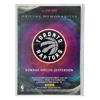 PANINI NBAカード ORIGINS RONDAE HOLLIS-JEFFERSON TORONTO RAPTORS /25 #OM-RHJ 中古 IT1