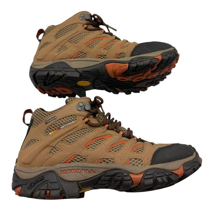 MERRELL メレル MOAB MID トレッキングシューズ J41413 US7 (約25cm) 登山 メンズ 靴 ブラウン 中古 W４