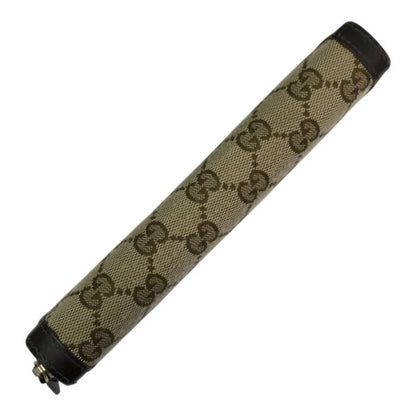GUCCI グッチ GGキャンバス 長財布 ユニセックス ラウンドファスナー インターロッキングG ロングウォレット ブラウン/ブラック 308012 中古 T1
