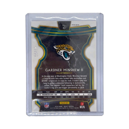 PANINI NFLカード SELECT CONCOURSE PRIZM GARDNER MINSHEW II JACKSONVILLE JAGUARS 13/99 #10 中古 IT1