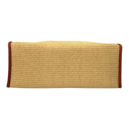 PORTER GIRL ポーター MARCHE SAC トートバッグ L レディース カゴバッグ 内生地ストライプ ベージュ/レッド 745-09325 中古 T1