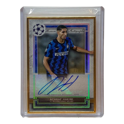 TOPPS サッカーカード MUSEUM COLLECTION ACHRAF HAKIMI INTERNAZIONALE MILANO 21/50 #FA-AH 中古 IT2