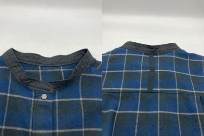 human woman ヒューマンウーマン 起毛チェックブラウス 077-3210101 サイズM 中古 D4