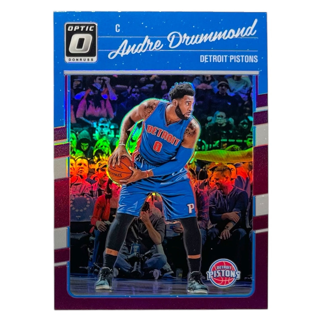 PANINI NBAカード DONRUSS OPTIC PRIZM ANDRE DRUMMOND DETROIT PISTONS #104 中古 IT2