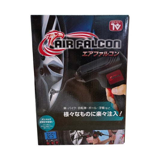 株式会社テレビショッピング研究所 AIR FALCON エアファルコン 電動空気入れ コードレス 小型 パワフル タイヤ ボール 浮き輪 中古 W４