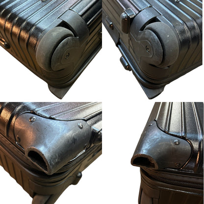 RIMOA リモワ サルサ 2輪 キャリーケース 機内持ち込みOK スーツケース TSAロック付 廃盤 希少 ブラック 中古 W４