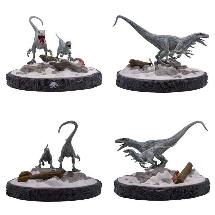 ジュラシック・ワールド 6ムービー ブルーレイ コレクション付属 ブルー フィギュアのみ 中古 a1