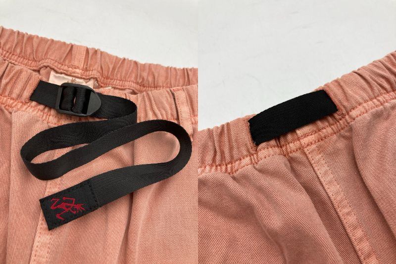 GRAMICCI グラミチ Gショーツ ピグメントダイ ショートパンツ CORAL G4SM-P123 サイズXL 中古 D4