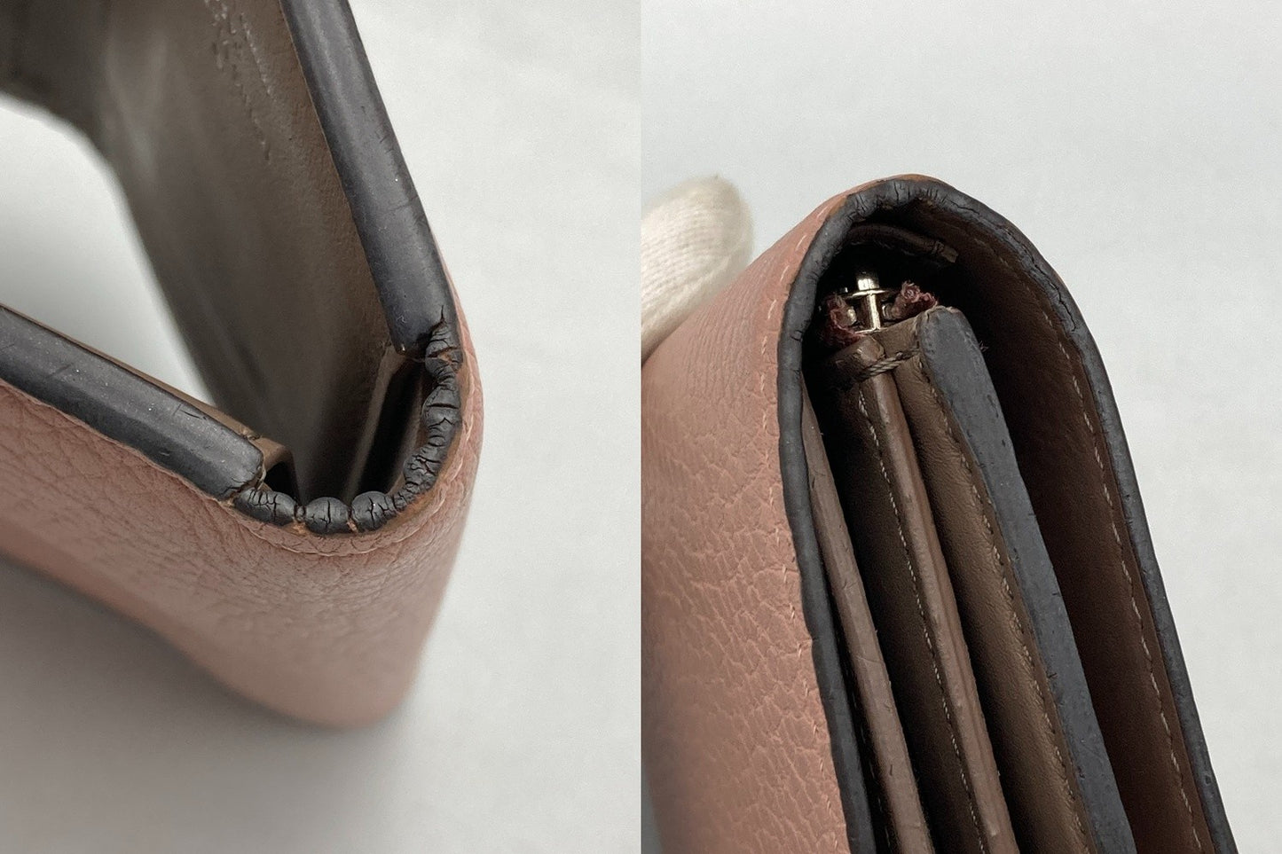 LOUIS VUITTON ルイヴィトン ポルトフォイユカプシーヌ 3つ折り財布  M62156 中古 D4