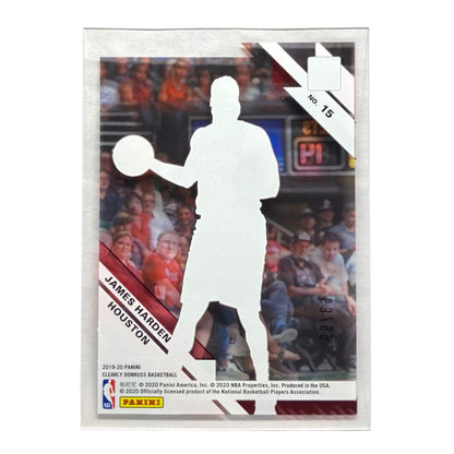 PANINI NBAカード CLEARLY DONRUSS JAMES HARDEN HOUSTON ROCKETS /99 #15 中古 IT2