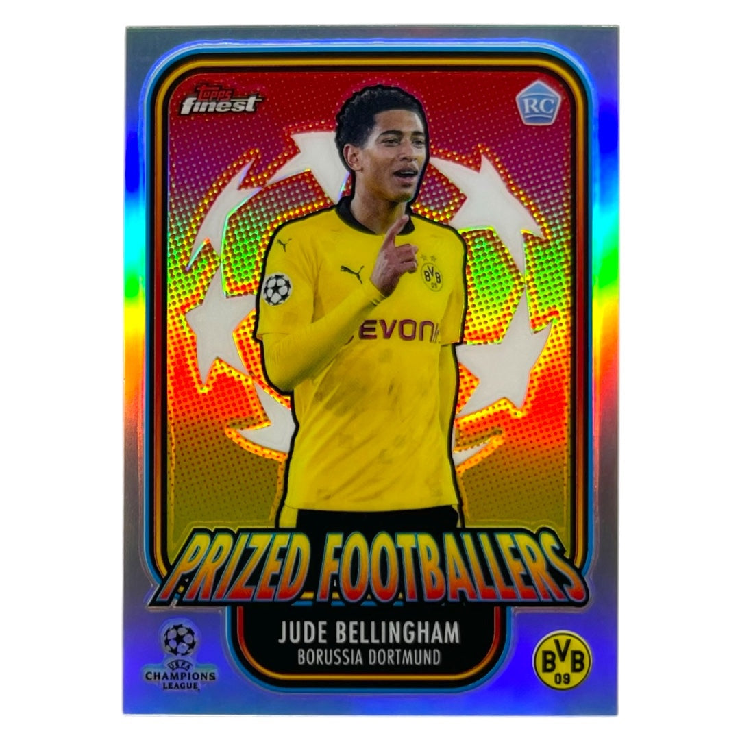 TOPPS サッカーカード FINEST PRIZED FOOTBALLERS JUDE BELLINGHAM BORUSSIA DORTMUND #PF-JB 中古 IT2