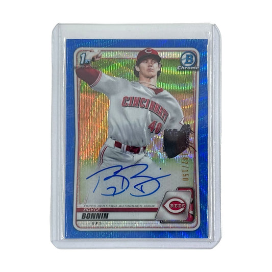TOPPS MLBカード BOWMAN CHROME 1ST BRYCE BONNIN CINCINNATI REDS 142/150 #CDA-BB 中古 IT1