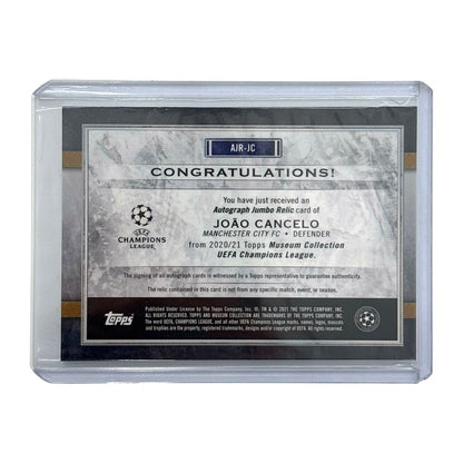TOPPS サッカーカード MUSEUM COLLECTION JOAO CANCELO MANCHESTER CITY /50 #AJR-JC 中古 IT1