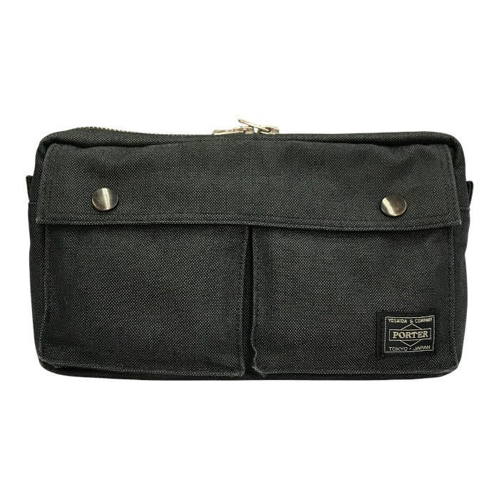 PORTER ポーター スモーキー ウエストバッグ ユニセックス SMOKY ショルダー ボディーバッグ ブラック 592-07507 中古 T1