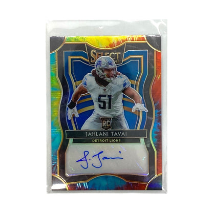 PANINI NFLカード SELECT PRIZM JAHLANI TAVAI DETROIT LIONS 15/25 #RS-28 中古 IT2