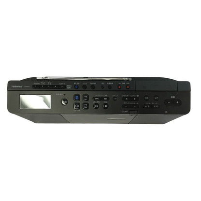 東芝 Aurex CD/ラジオ/SD/USB プレーヤー ブラック Bluetooth ワイドFM/AM 語学学習 高音質 TY-ANX1 中古 T1