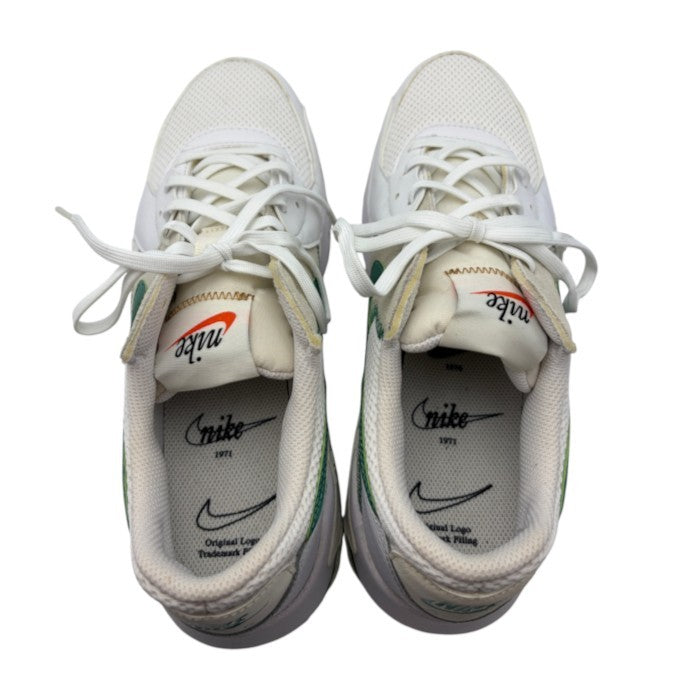 NIKE ナイキ WMNS AIR MAX EXCEE エア マックス エクシー DJ2003-100 27cm メンズ スニーカー シューズ ホワイト グリーン 中古 W４