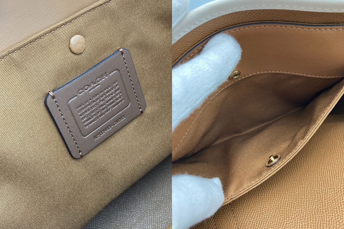 COACH コーチ シグネチャー ミニ シティ トート ホース アンド スレイ CM183 中古 D4