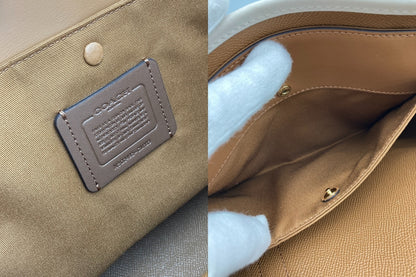 COACH コーチ シグネチャー ミニ シティ トート ホース アンド スレイ CM183 中古 D4