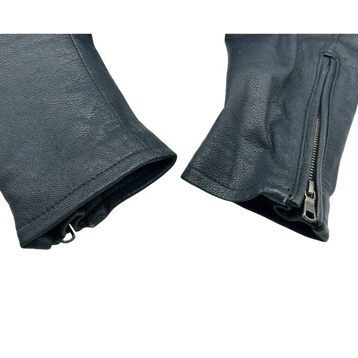 BEAUTY&YOUTH UNITED ARROWS シングルライダース ゴートレザージャケット メンズ M ビューティー＆ユース ユナイテッドアローズ 山羊革 ブラック 秋 アウター 中古 W４