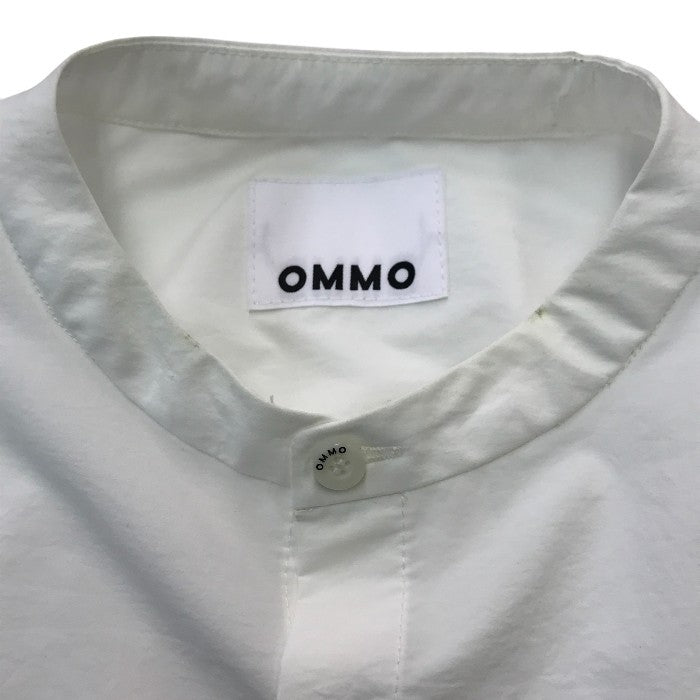 OMMO シャツ レディース 長袖 ポリエステル ワイドスリーブ 変形 ホワイト Fサイズ 882510402201 中古 T1