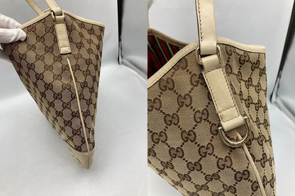 GUCCI グッチ GGキャンバス ワンショルダーバッグ 169947 中古 D4