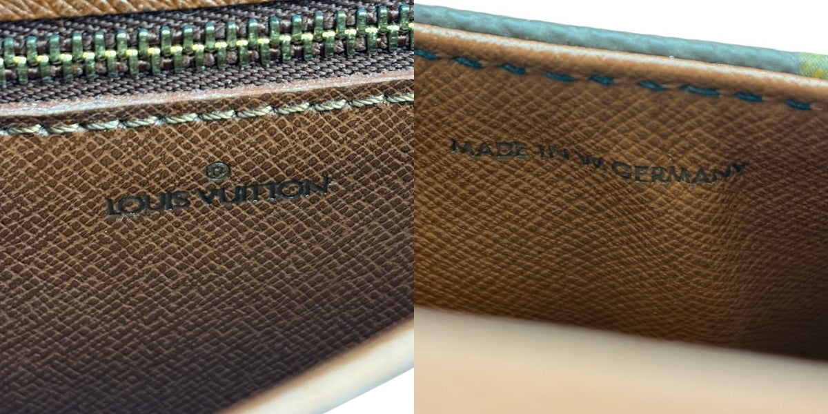 LOUIS VUITTON ルイヴィトン モノグラム サンクルーPM ショルダーバッグ ブラウン ドイツ製 M51243 鞄 小さめ ブランド 斜め掛け 中古 W４