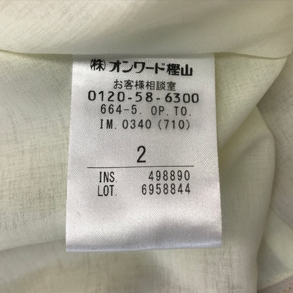 TOCCA トッカ WOODHAM EMB ワンピース レディース ドレス ポリエステル ノースリーブ 刺繍 花柄 ご家庭で水洗い可 ピンク サイズ2 OPTOIM0340 中古 T1