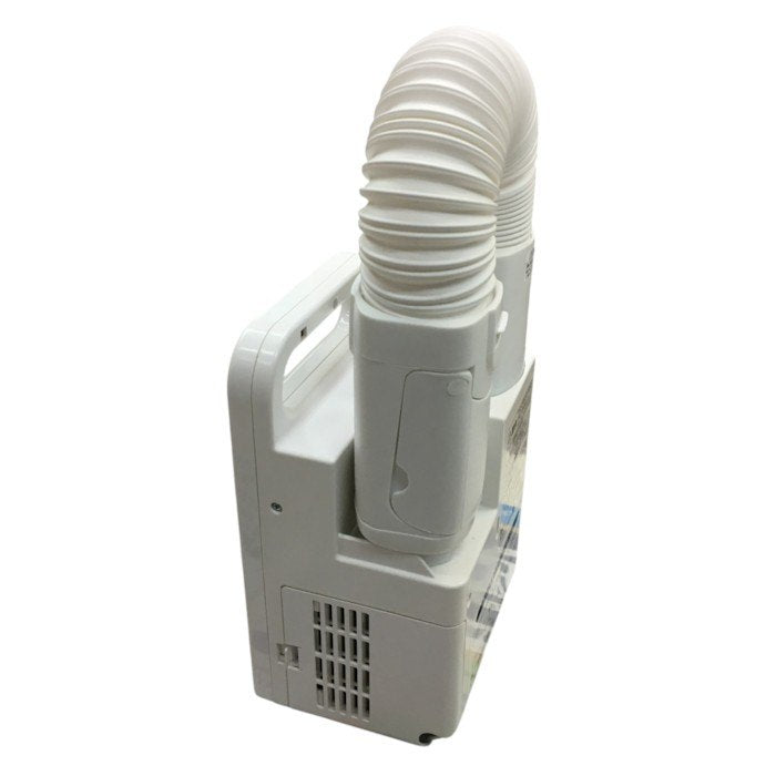 アイリスオーヤマ ふとん乾燥機 シングルノズル FK-EC1-W ホワイト 温風機能 布団ドライヤー くつ乾燥機 ダニ対策 中古 Y4