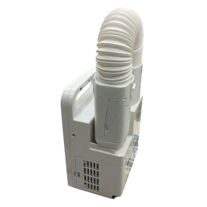 アイリスオーヤマ ふとん乾燥機 シングルノズル FK-EC1-W ホワイト 温風機能 布団ドライヤー くつ乾燥機 ダニ対策 中古 Y4