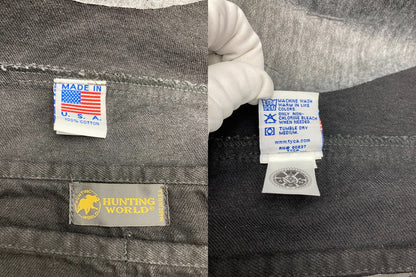 HUNTING WORLD ハンティングワールド USA製 デニム ショルダーバッグ 中古 D4
