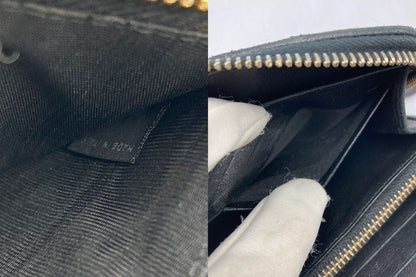 PRADA プラダ ナッパゴーフル ラウンドファスナー長財布 中古 D4