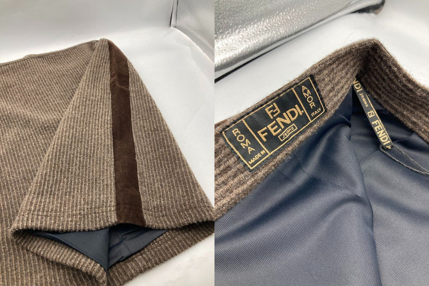 FENDI jeans フェンディ  ひざ丈 スカート サイズ42 中古 D4