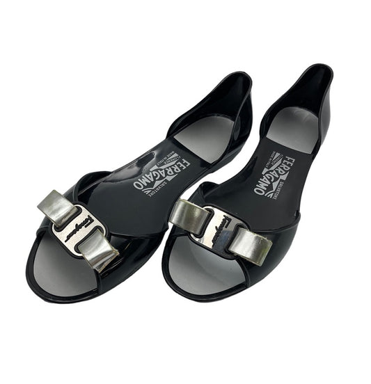 SalvatoreFerragamo サルヴァトーレフェラガモ ヴァラリボン ラバー サンダル 中古 4