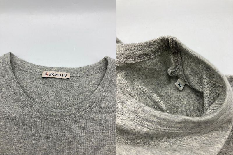 MONCLER モンクレール リフレクターロゴ Tシャツ サイズM 中古 D4