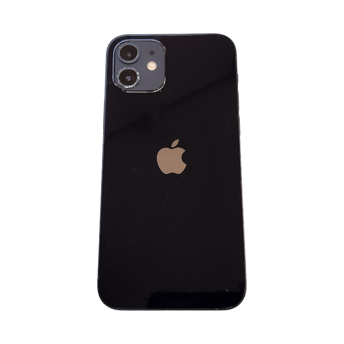 Apple iPhone 12 64GB スマートフォン本体 5G Softbank SIMフリー ブラック MGHN3J/A 中古 T1