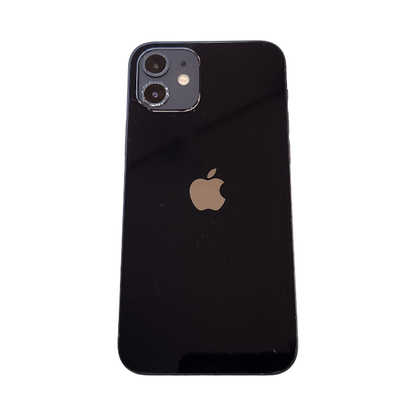 Apple iPhone 12 64GB スマートフォン本体 5G Softbank SIMフリー ブラック MGHN3J/A 中古 T1