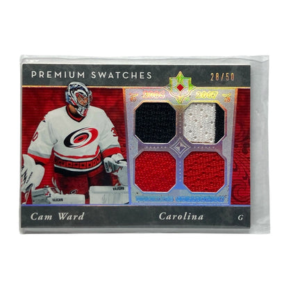UPPER DECK NHLカード ULTIMATE COLLECTION CAM WARD HURRICANES 28/50 #PS-CW 中古 IT2