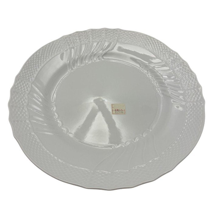 未使用品 Richard Ginori リチャードジノリ ベッキオホワイト 24cm 4枚セット 洋食器 大皿 ブランド おしゃれ 中古 W４