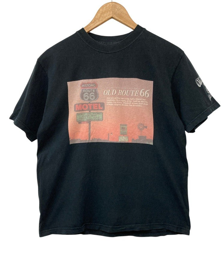 CHESWICK by SUGAR CANE チェスウィック ルート66 プリントTシャツ USA製 サイズM メンズ 中古 D4