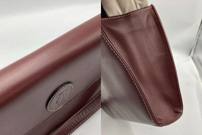 Cartier カルティエ マストライン 2WAY ショルダーバッグ クラッチバッグ 中古 D4