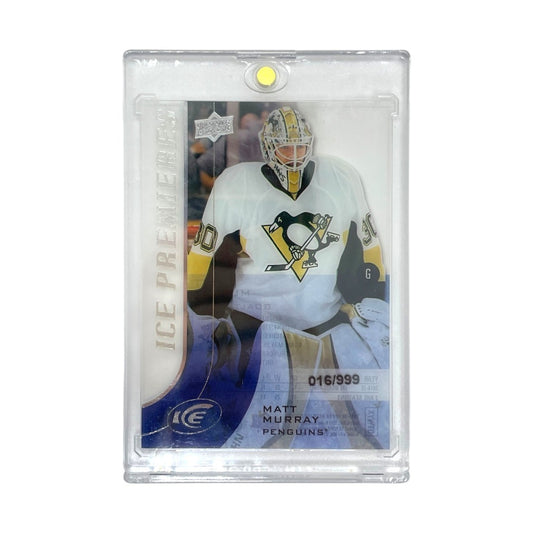 UPPER DECK NHLカード ICE PREMIERES MATT MURRAY PENGUINS 016/999 #170 中古 IT1