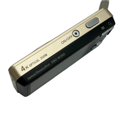 ソニー SONY デジタルカメラ Cybershot W350 ゴールド DSC-W350/N デジカメ サイバーショット コンパクト 中古 W４