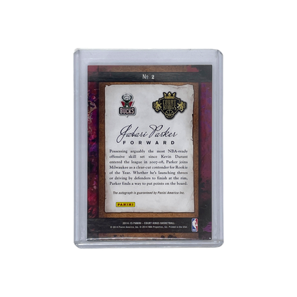 PANINI NBAカード COURT KINGS REMARKABLE ROOKIES JABARI PARKER #2 中古 IT1