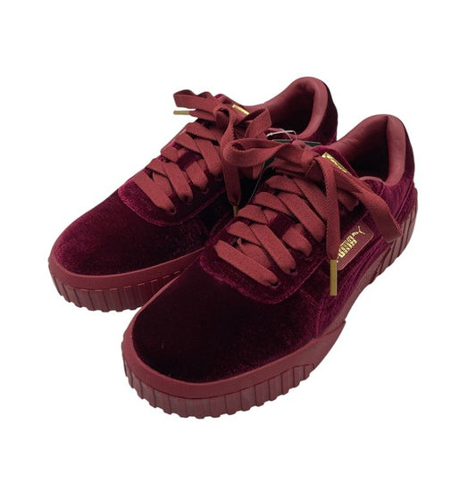 PUMA プーマ Cali ベルベット ウィメンズ スニーカー 369887 01 中古 D4