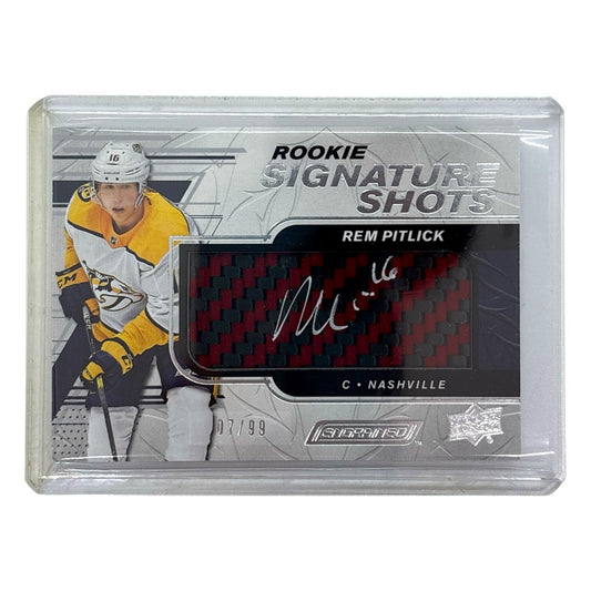 UPPER DECK NHLカード ENGRAINED REM PITLICK NASHVILLE 07/99 #RSS-RM 中古 IT1